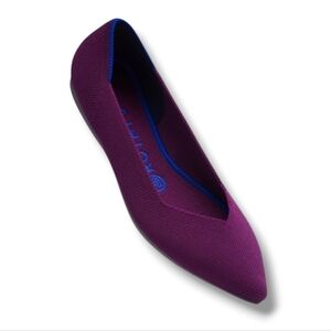 ROTHY'S The Point in Orchid 9.5 Mulberry Burgundy Wine